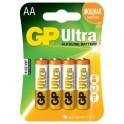 Батарея GP Ultra AA/LR6/15AU алкалин. бл/4 GP15AU-2CR4