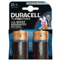 Элементы питания DURACELL TurboMax Батарейка D 1.5V LR20 2шт