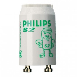 Стартер для люминесцентных ламп Philips S2 4-22W 220-240V (2