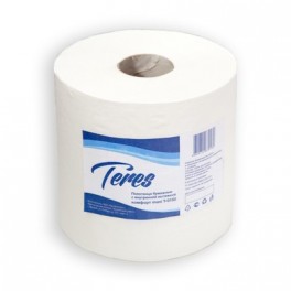 Полотенца бумажные д/держ.Терес Комфорт макси ЦВ 1сл.270м 6рул Т-0150