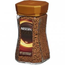 Кофе Nescafe Gold раств.субл. 95г стекло