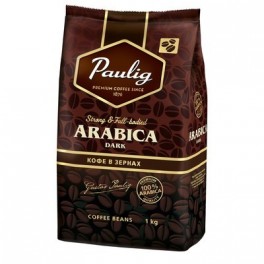 Кофе Paulig Arabica Dark Roast в зернах 1 кг.
