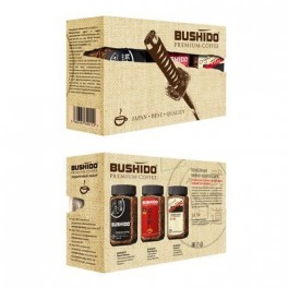 Набор кофе набор Bushido "Кофейная мини коллекция" 3Х50 гр