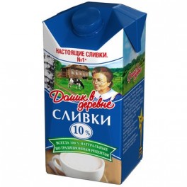 Сливки Домик в деревне 10% 480г