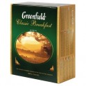 Чай Greenfield Classic Breakfast черный,100пак/уп