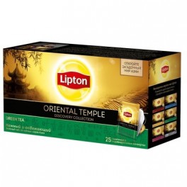 Чай Lipton Discovery Green Oriental Temple 25пак