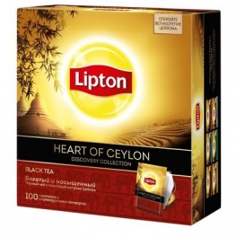 Чай Lipton Discovery Heart of Ceylon 100пак