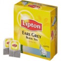 Чай Lipton Earl Grey черный байховый в пакетиках,100пак/уп
