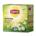 Чай Lipton Green Jasmine зеленый, 20 пакетиков