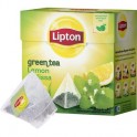 Чай Lipton Green Lemon Melissa зеленый пирамидки 20пак/уп