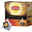 Чай Lipton Orange Jaipur черн.пирамидки 20 пак/уп