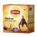 Чай Lipton Pear Chocolat черный, 20 пакетиков