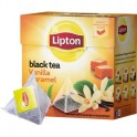 Чай Lipton Vanilla Caramel чер.пирамидки 20пак/уп