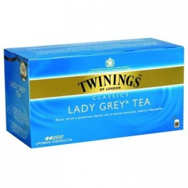 Чай черный Twinings Lady Grey Tea 25 пакетиков
