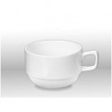Чашка для кофе,Wilmax белая, фарфоровая, 220 мл. WL-993008 ? A