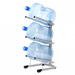 Метал.Мебель KD_Бридж-3 стеллаж для воды бутилир. на 3 тары,370х450х745