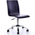Кресло BN_Lb_EChair-210 PPU-811, к/з коричневый, хром