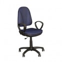 Кресло UA_EChair EC Pegaso GTP ткань JP5 черно-синяя