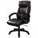 Кресло BN_U_Руководителя EChair CS-698Е к/з черный, пластик