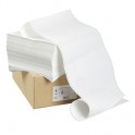 Перфорированная бумага 420мм (1-сл.,шаг12",бел.90%,НП, Эконом) 1500л/уп