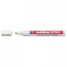 Маркер для промышленной графики EDDING E-8750/49 белый 2-4мм