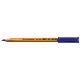 Ручка ERICH KRAUSE "Ultra Glide U-108" син 0,3мм/-/иг корп треуг желт