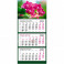 Календарь 3-блочный 2023 Орхидеи 305*675, 80г/м2