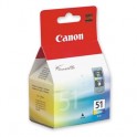 Картридж струйный Canon CL-51 (0618B001/0618B025) цв.пов.емк. для PIXMA MP150/