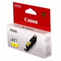 Картридж струйный Canon CLI-451Y (6526B001) жел. для MG5440/6340, iP7240