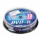 Носители информации DVD-R, 16x, Verbatim Azo Matt Silver, Cake/10, 43523