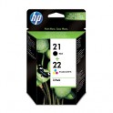 Картридж струйный HP 21/22 SD367AE чер./цв. для DJ F370/F380/F2180/F4180 (2шт)