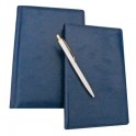 Набор недатированный "ОФИС" синий 3 предм: ежеднев, визитница, ручка