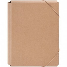 Папка Архивная из переплетного картона 4,5 см на резинке