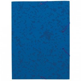 Папка картонные Аttache на резинке,синий
